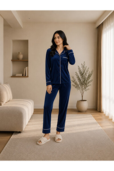 Clyfora Velvet Modal Pajama Set