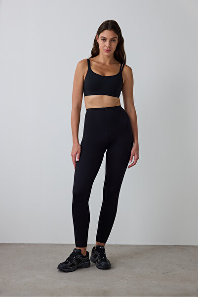 Penti Czarne legginsy z wysokim stanem Miracle Fit