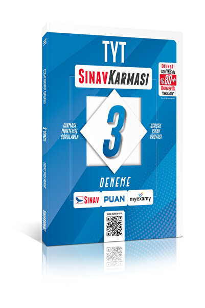 Sınav Yayınları Sınav Karması TYT 3 Deneme