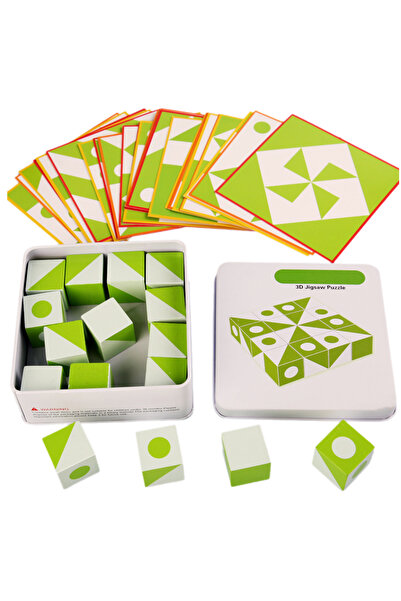 Choice AC-1 Wooden 3D Puzzles Game Geometric Shape Logic Thinking Educational...