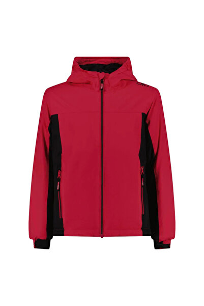 CMP Geacă pentru copii Kid G Jacket Fix Hood 35Z1435-Roșu-140