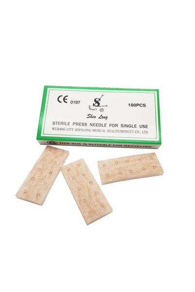 Choice 0.22x1.5mm 100Pcs/Box Multi-Condition Ear Seed Acupressure Kit Disposa...