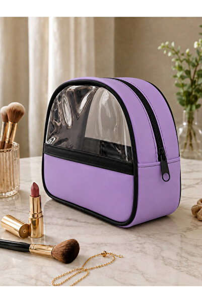 Wallery Bags Corded Fabric Transparent, Accessories & Makeup Bag