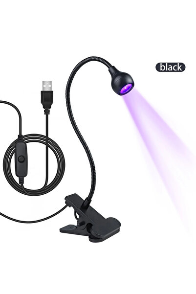 Choice1 مصباح LED أسود آخر للأشعة فوق البنفسجية لتجفيف طلاء الأظافر الجل مصبا...
