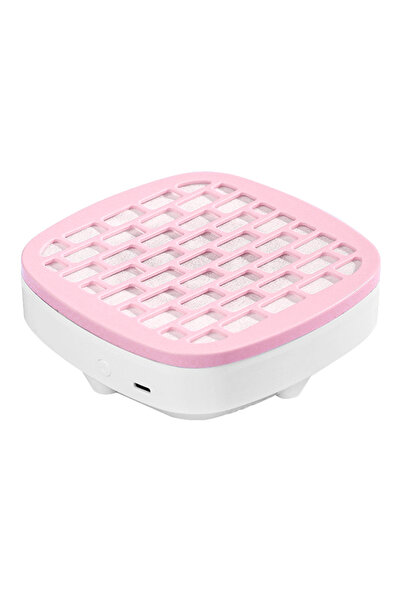 Choice5 pink USB Mini Manicure Nail Vacuum Cleaner Strong Suction Nail Dust C...