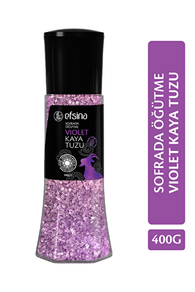 Efsina 400 gr Sofrada Öğütme Violet Kaya Tuzu