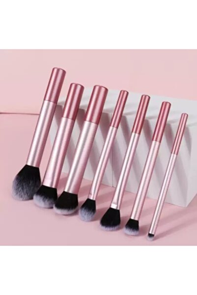 Choice10 7pcs pink 8pcs Pro Makeup Brush Set - Soft, Premium Synthetic Hair, ...