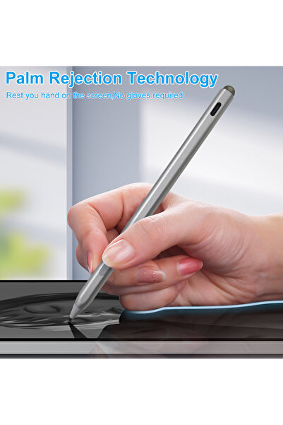 Choice Silver Stylus Pen for Microsoft Surface 4096 Pressure Sensitivity USB-...