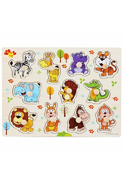 Choice18 20 30cm Baby Toys Montessori Wooden Puzzle Hand Grab Board Education...