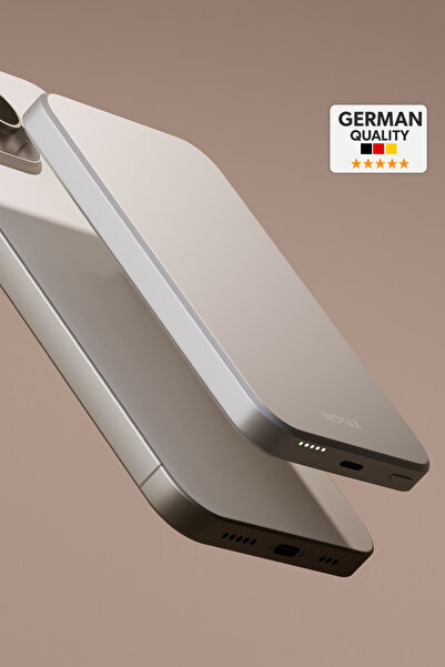 woyax Magsafe Powerbank 5000mAh Slim Hızlı Taşınabilir Batarya iPhone 11 12 1...
