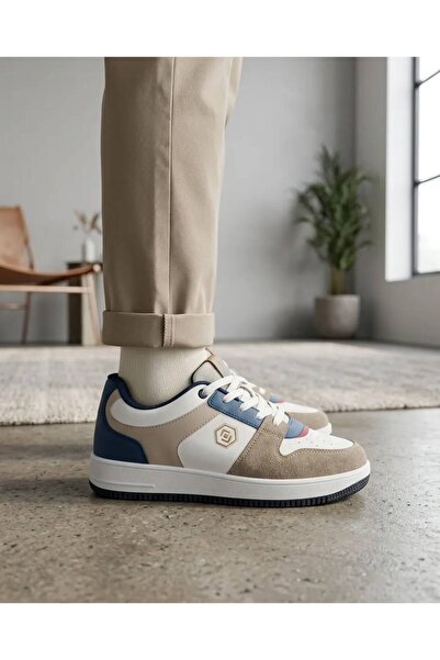 Babetty Günlük Anatomik Ortopedik Taban Bağcıklı Spor Ayakkabı Hafif Düz Sneaker Ayakkabı Yeni Sezon