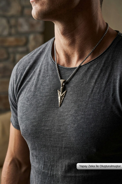 Begondio Handcrafted Stainless Steel Chain Men's Necklace