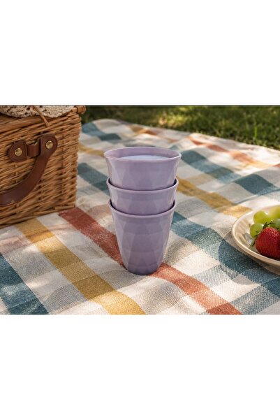 HOBBY LİFE 3'lü Prizma Bardak 0,35 L / Pembe