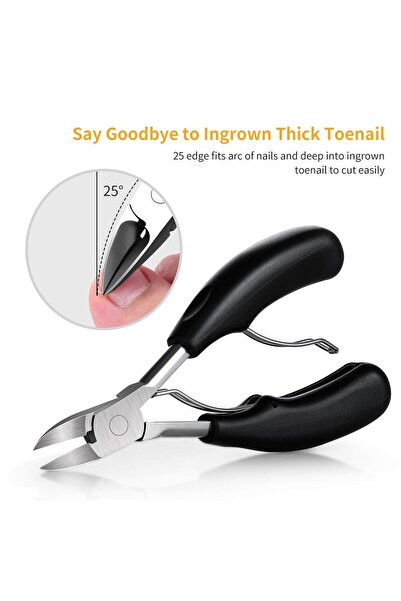 Choice1 Nail clipper 2Pcs Toenail Clippers, Medical Grade Toe Nail Trimmer, N...