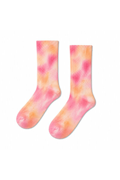 CARNAVAL SOCKS الجوارب الرياضية الباتيك الفوشيه الوردي