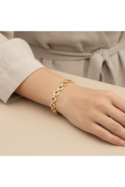 XUPING JEWELRY Style Pearl/Xuping Jewelry Hexa Zircon Stone Bracelet