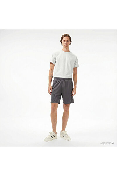 adidas Train Essentials Piqué 3 Stripes Training Men's Gray Training Shorts