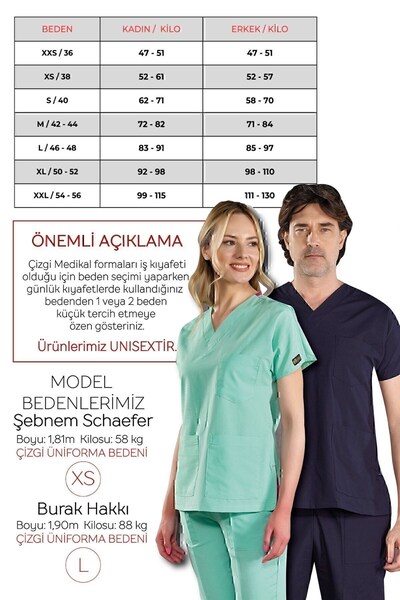ÇİZGİ MEDİKAL Siyah Polar Ceket Doktor Hemşire Kışlık Fermuarlı Ceket
