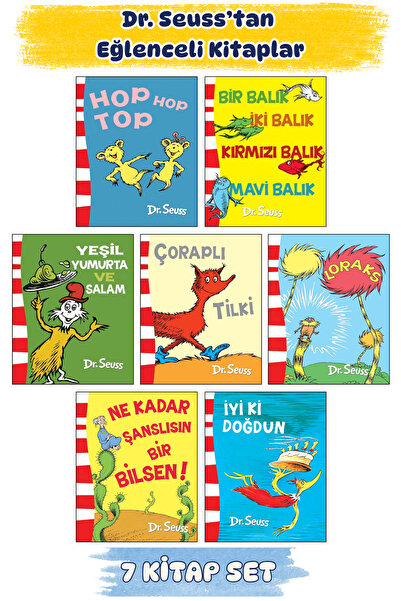 Epsilon Yayınevi Hop Hop Top + Bir Balık İki Balık Kırmızı Balık Mavi Balık +...