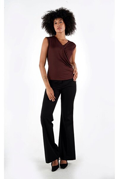 ALEXANDERGARDI Double Collar Sleeveless Blouse (B24-38001)