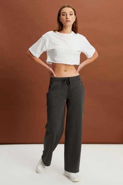 ALEXANDERGARDI Wide-Leg Sweatpants (Un-370062-Tekaltpnt)