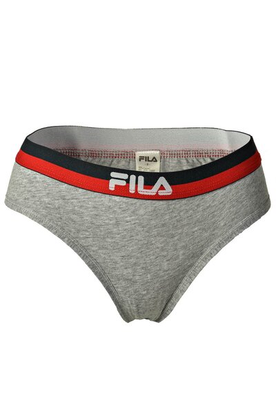 FILA Damen String - Regular Waist, Logo-Bund, Cotton Stretch, einfarbig, XS-XL
