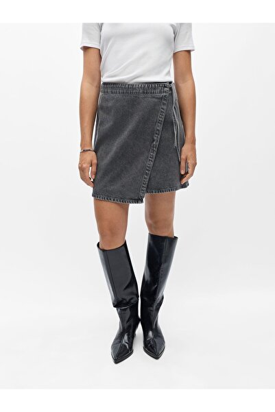 Object Wrap skirt Denim