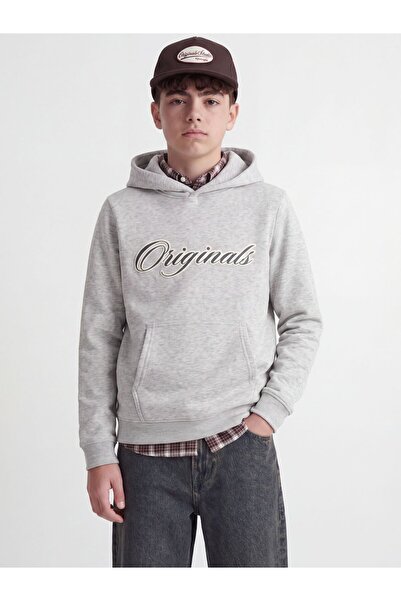 Jack & Jones Junior Kapuzenpullover Text Kapuzenpullover Boys