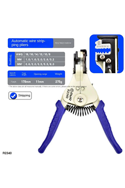 Choice1 C Handheld Wire Stripper Quick Copper Wire Stripping Tool Decrustatio...