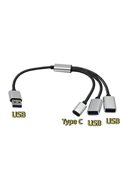 Choice USB to C and USB Multi USB Hub Extensions 4 Port Type C Hub USB Splitt...