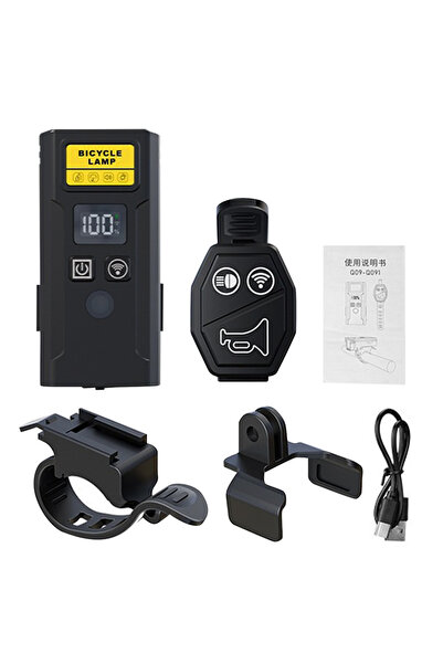 choice2 1 Set Bicycle Front Lamp with Horn Smart Light Sensor Cycling Safety ...