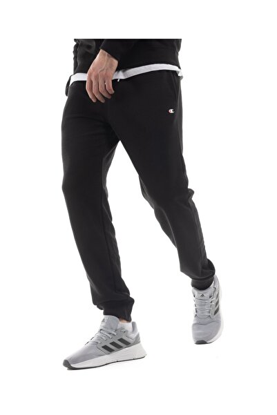 Champion Παντελόνι με λάστιχο στον αστράγαλο 218704-KK001 Μαύρο S
