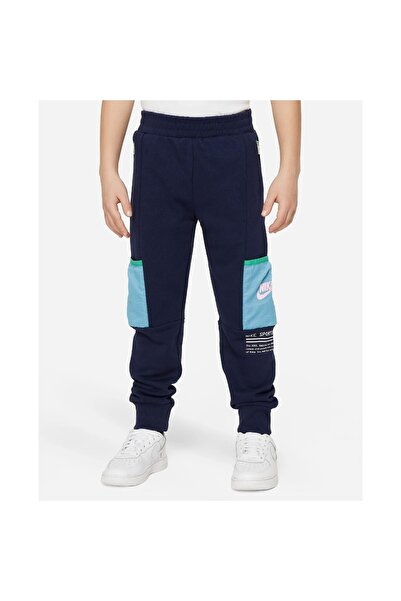 Nike B NSW PAINT YF FT PANT 86L752-U90 Μπλε