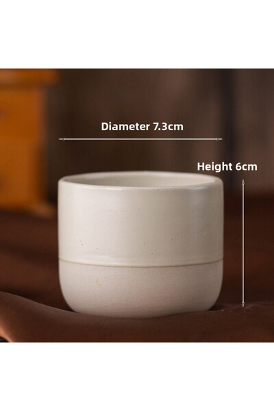 Choice 100-200ml 170ml beige Vintage Coffee Mug 100ml 170ml 200ml ceramics Te...