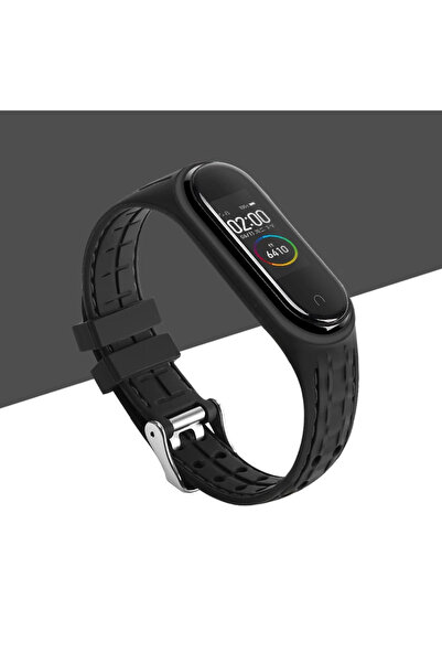 Choice For mi band 5 6 Black-C Strap For Mi band 7 6 5 Bracelet Sport belt Si...