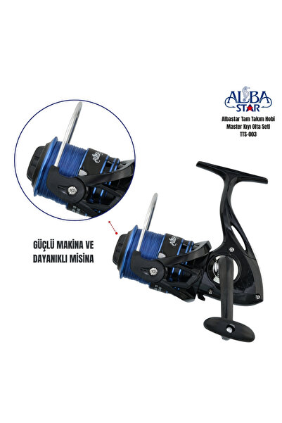 Albastar Tts003 Profesyonel Tekne Olta Seti 150cm