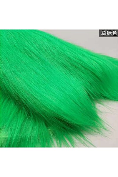 Choice 50x170cm Green 35Colours 12cm Imitation Plush Fur Fabric For DIY Photo...