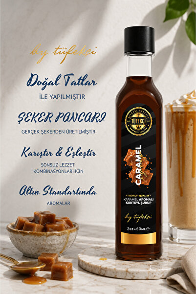 By Tüfekçi 6’lı Avantajlı Şurup Deneme Seti 6x60 ml | Lime, Frambuaz, Çilek, Karadut, Blue Curacao, Cool Berry