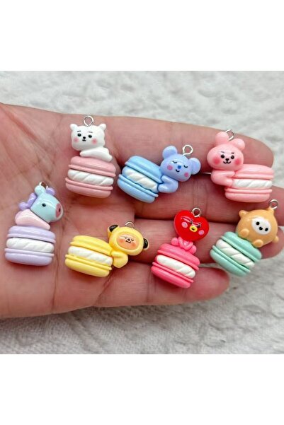 Choice Antique Bronze Plated 10pcs Resin Cartoon Charm for Jewelry Making Ear...