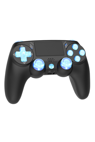 Choice5 Black GAMINJA P471 Wireless Controller with Dynamic RGB Lighting And ...