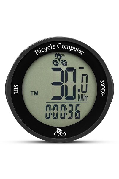 Choice White background Wireless Bike Computer Waterproof Bicycle Odometer Mu...