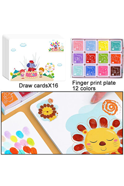 Choice 16PCS Set 16/32pcs DIY Finger Painting Drawing Toys for Kid Creative C...