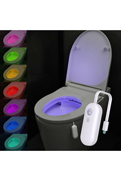 Choice 1PC LED Lights, Bathroom Night Light Sensor, USB Charging with 8-Color...