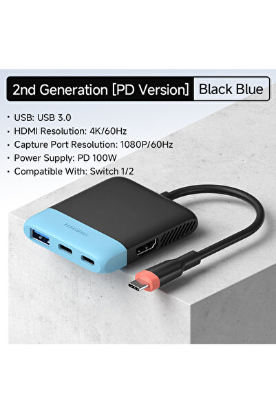 Choice PD Model Black Blue Hagibis Video Capture Card Portable TV Dock For Sw...