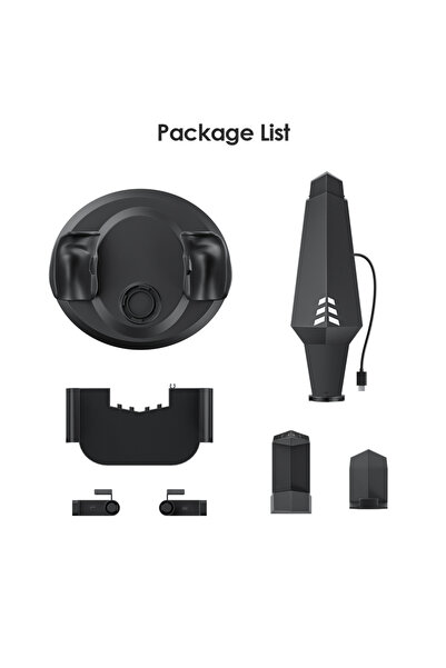 Choice black Charging Dock for Meta Oculus Quest 3 Accessories Vertical Charg...