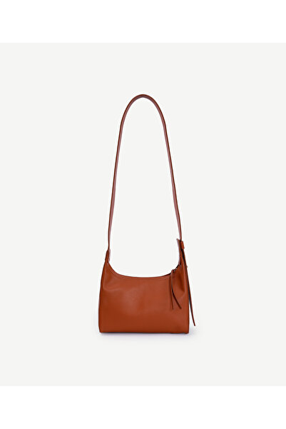 Yargıcı Geantă crossbody din piele cu mâner reglabil