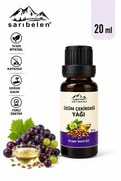 sarıbelen Üzüm Çekirdeği Yağı 20 ml