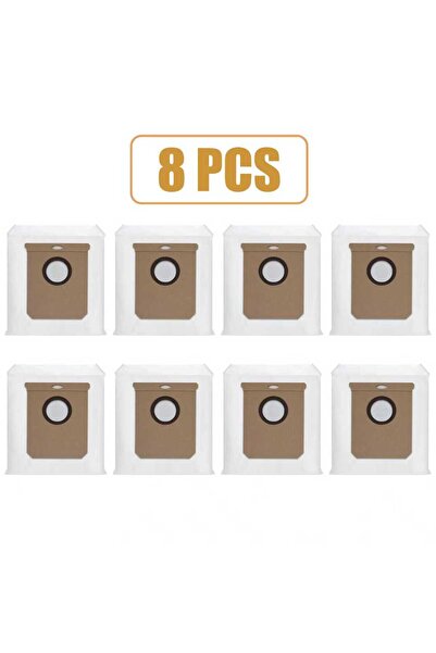 Choice ٨ أكياس غبار بديلة لمكانس الروبوت Eufy L60 / L60 Hybrid / L60 SES / L50