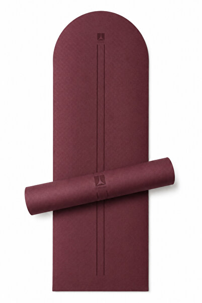 Rebuwo TPE XL Yoga Pilates Matı Kaymaz Profesyonel Büyük Boy Oval Kesim Egzer...