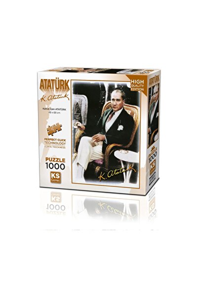 Ks Games -Puz.1000 Kahve İçen Atatürk